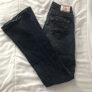 True religion low rise jeans